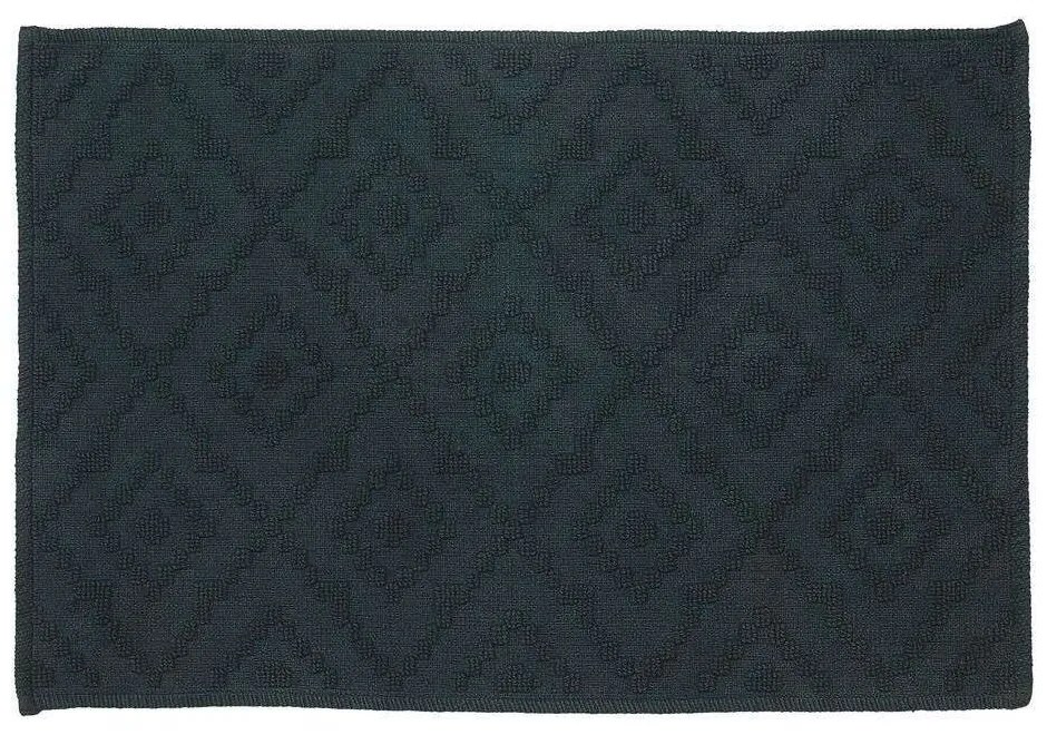 Πατάκι Μπάνιου Aztec Dark Green Sealskin 60X90 100% Βαμβάκι