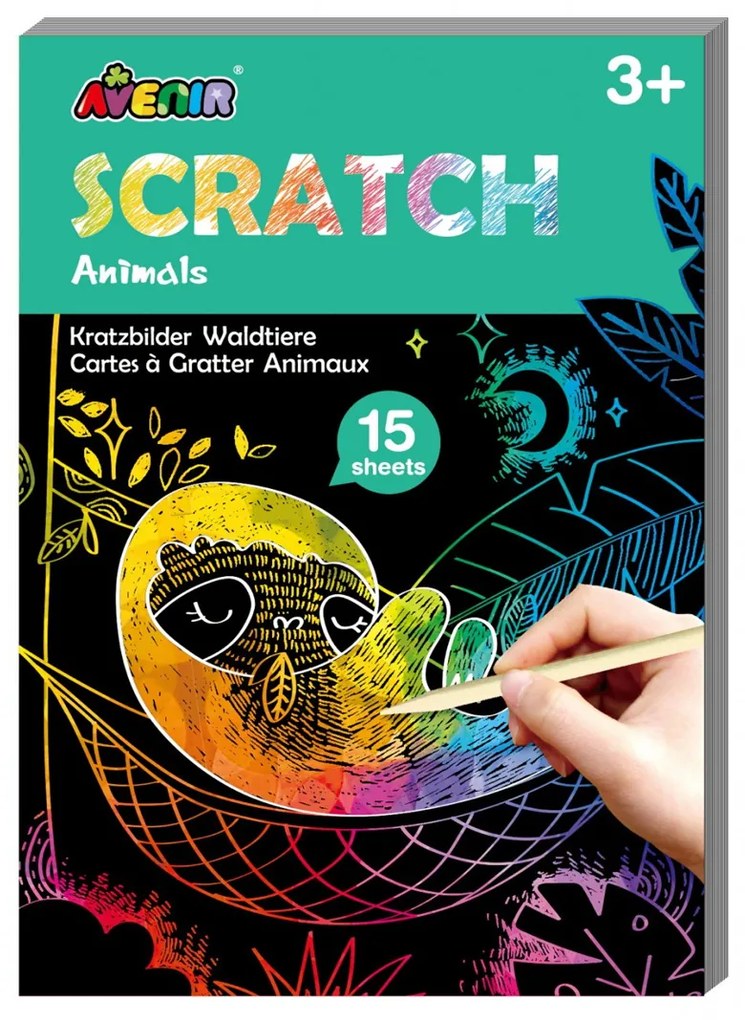 Ζωγραφική Scratch Avenir Forest Animals