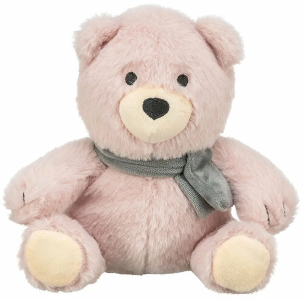 Βελούδινο Ζωάκι για Σκύλους Trixie Teddy Ροζ πολυεστέρας Αρκούδα 19 cm