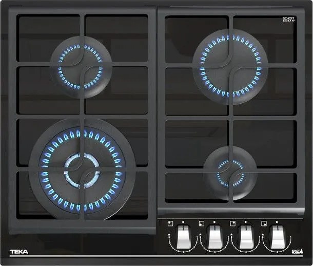 Teka GZC 64320 XBA Εστία Γκαζιού Αυτόνομη 60cm Night River Black