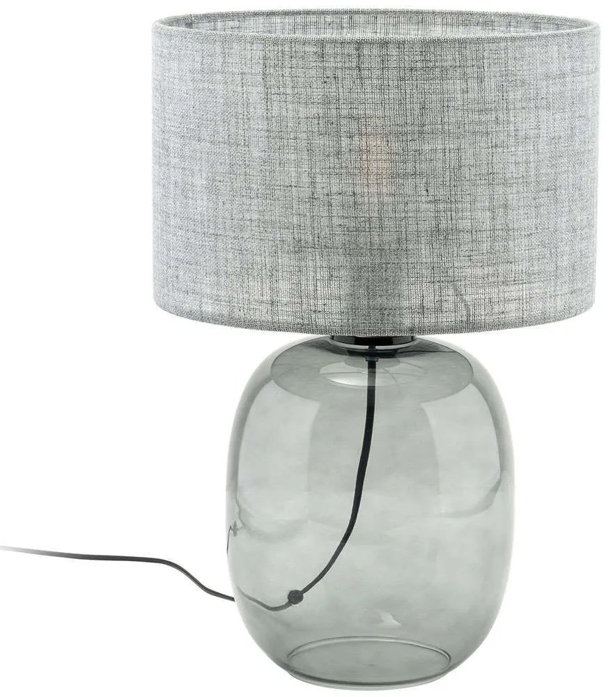 Φωτιστικό Επιτραπέζιο Melody 5987 Φ30x48cm 1xE27 15W Grey-Smoke TK Lighting