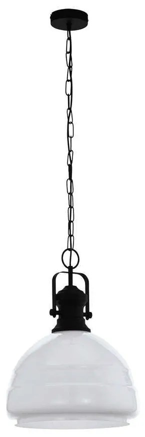Φωτιστικό Οροφής 'Combwich 1' 43302 White-Black Eglo Metal, Glass
