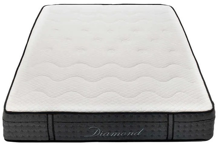 Στρώμα Diamond pakoworld pocket spring+gel memory foam 25-27cm 150x200εκ