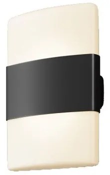 Απλίκα Φωτιστικό Τοίχου LED 12W Ανθρακί IP54 Rom O442WL-L12GF3K Maytoni-O442WL-L12GF3K-Ανθρακί O442WL-L12GF3K