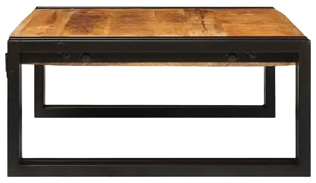 vidaXL Ράφι μπάνιου Καφέ 65 x 50 x 23 εκ Συμπαγές Χοντρό Ξύλο Μάνγκο