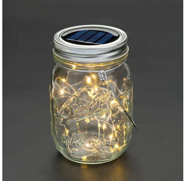 Ηλιακό Φωτιστικό Βάζο Γυάλινο 20 Leds 1,5W X04201424 ACA-X04201424-Διάφανο X04201424