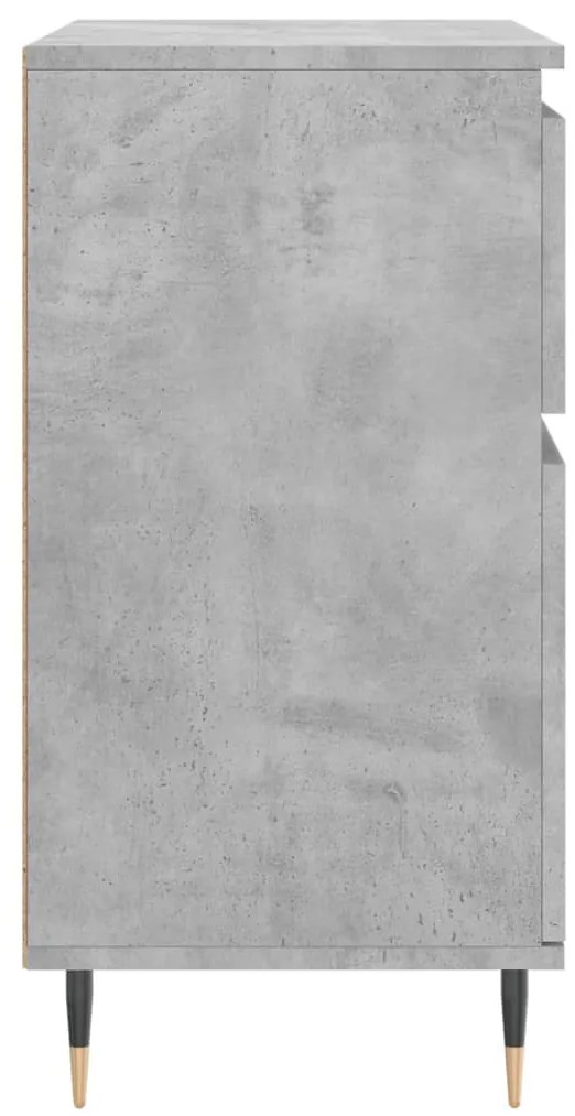 vidaXL Ντουλάπι Γκρι Σκυροδέματος 60x35x70 εκ. Επεξεργασμένο Ξύλο