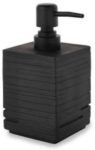 Τήνος Dispenser Σαπουνιού Resin Μαύρο 5202024035036