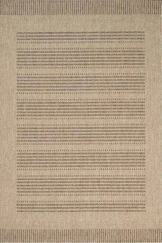 Χαλί Ethnik 203607C Brown-Caramel Beige New Plan 160X230cm