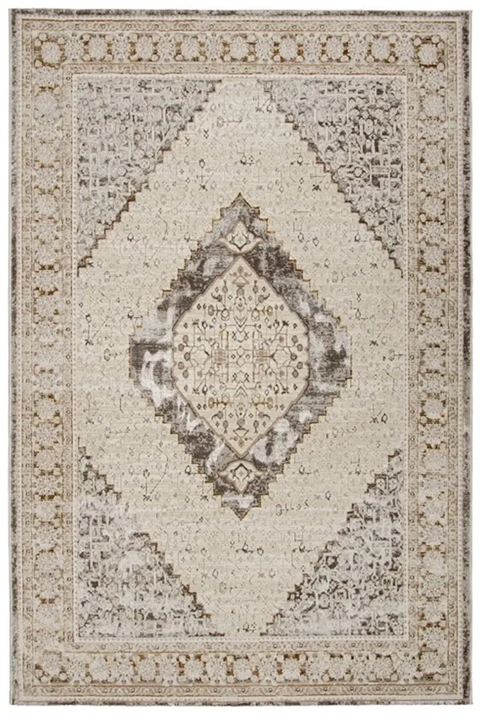 Χαλί (200x250) Βιοκαρπέτ Senbrun 9311A White/Gold