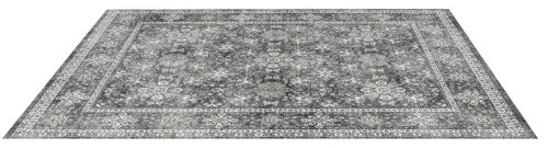 VEVOR Large Area Rug 8x10 ft Anti-Skid and Tear-Resistant Floor Mat Vintage Gray
