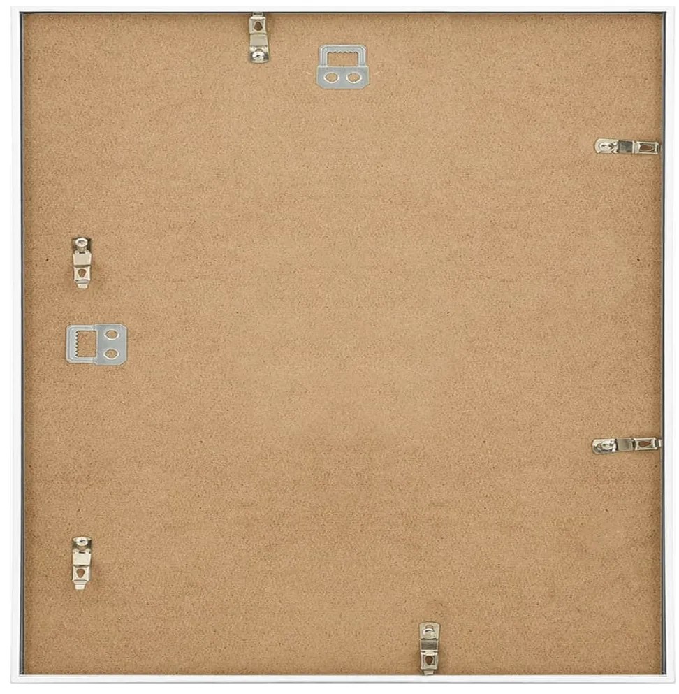 vidaXL Κορνίζες Κολάζ Τοίχου 3 τεμ. Λευκές 50 x 50 εκ. MDF