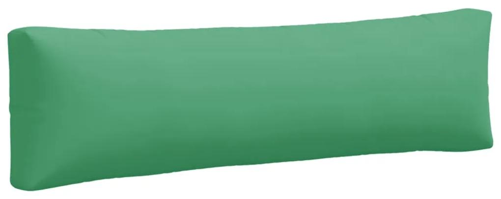 vidaXL Μαξιλάρια Παλέτας 2 τεμ. Πράσινα Υφασμάτινα