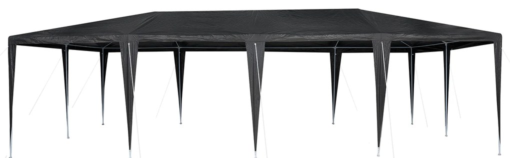 vidaXL Σκηνή Πάρτυ Ανθρακί, Λευκό 800 x 400 x 266 εκ