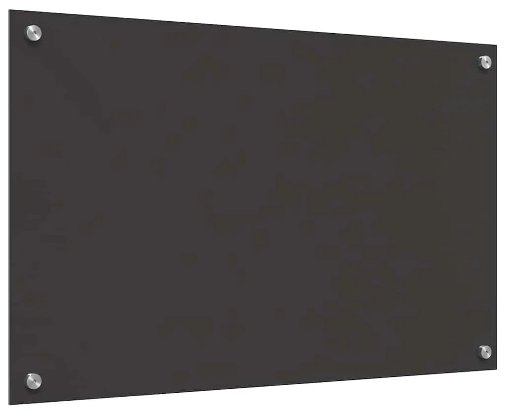 vidaXL Πίσω Πάνελ Κουζίνας 2 pcs Σκούρο Γκρι 80 x 50 cm