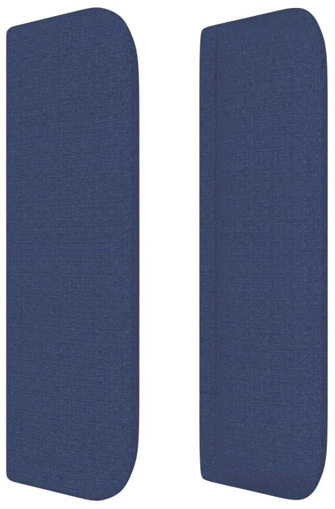 vidaXL Κεφαλάρι με Πτερύγια Μπλε 163x16x78/88 εκ. Υφασμάτινο