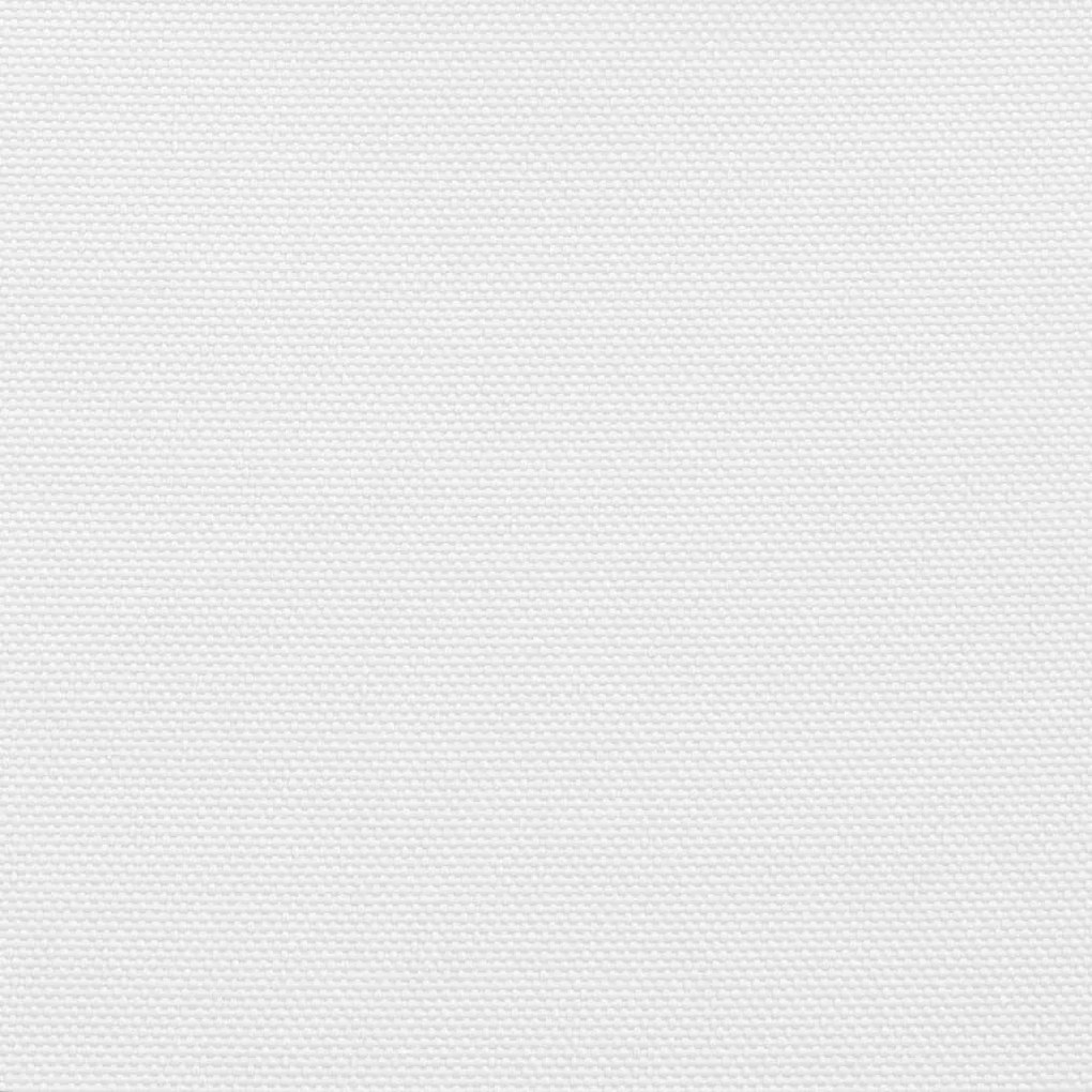 vidaXL Διαχωριστικό Βεράντας Λευκό 90x700εκ 100% Πολ. Ύφασμα Oxford