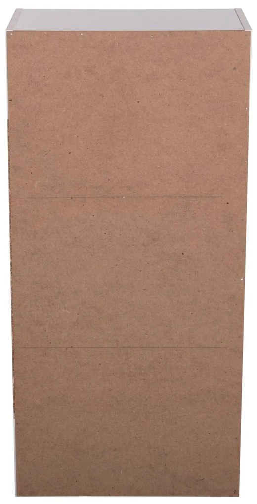 ΡΑΦΙΕΡΑ ΤΟΙΧΟΥ CUBICON  ΛΕΥΚΗ ΜΕΛΑΜΙΝΗ 38,5x23,5x80Υεκ.