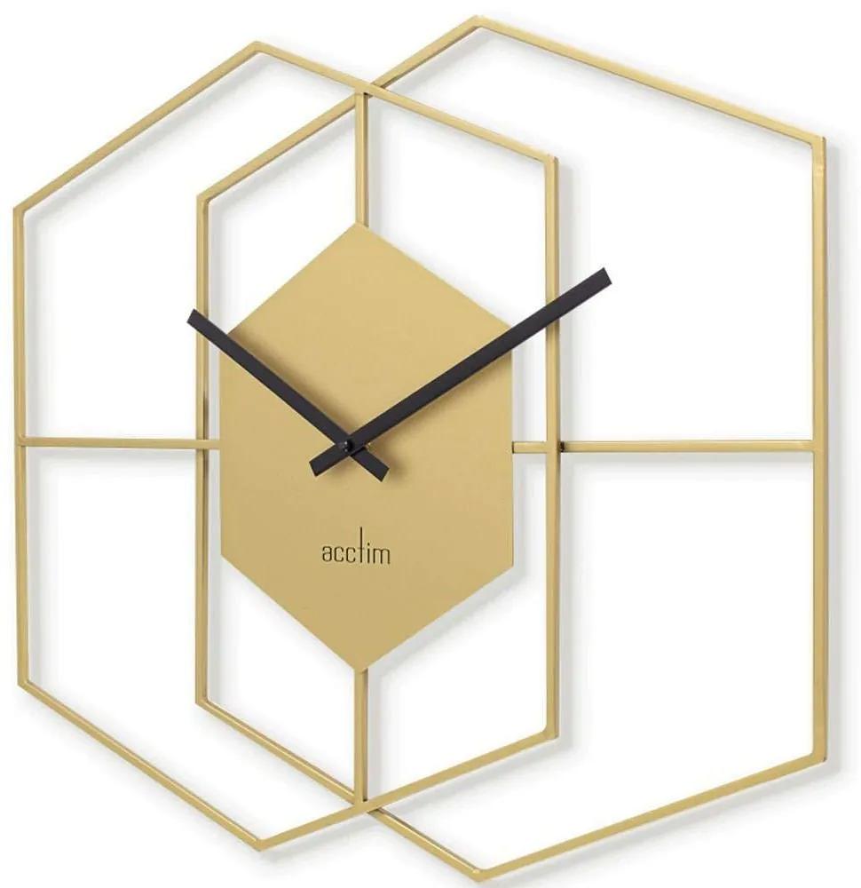 Ρολόι Τοίχου Addison ACCTIM29668 55x50cm Brass Acctim Μέταλλο