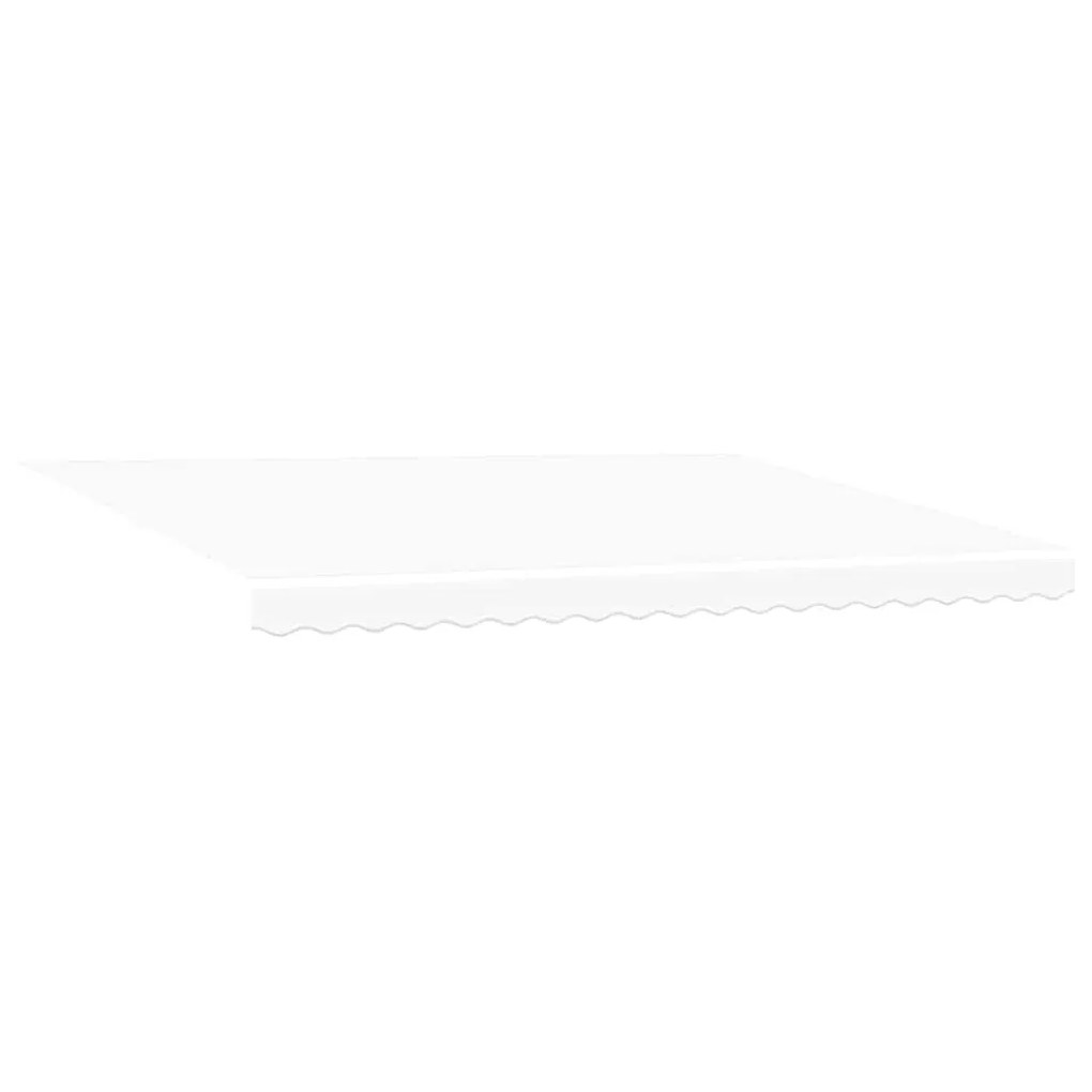 vidaXL Αυτόματη Συρόμενη Σκηνή με LED, Λευκή, 450 x 300 εκ.