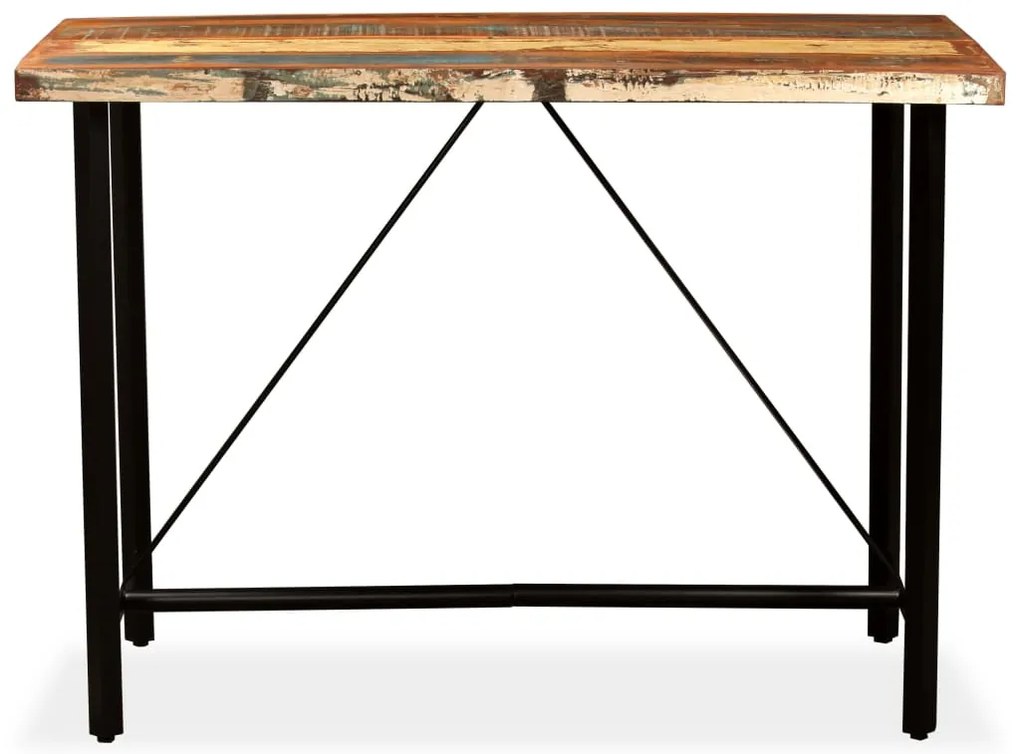 vidaXL Σετ Επίπλων Μπαρ 7 Τεμαχίων από Μασίφ Ανακυκλωμένο Ξύλο