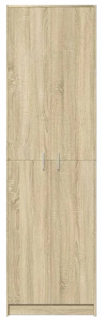 vidaXL Ντουλάπα Διαδρόμου Sonoma Δρυς 55x25x189 εκ. Επεξεργασμένο Ξύλο