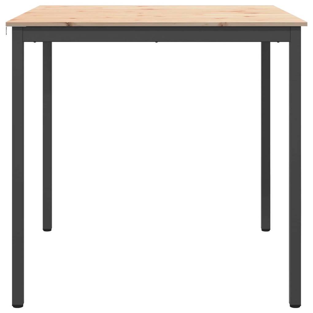 vidaXL Τραπέζι μπαρ Φυσικό 110 x 55 x 105 εκ. Στερεά ξυλεία πεύκου