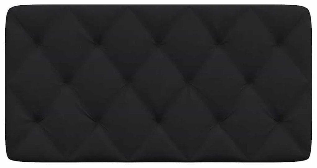 vidaXL Μαξιλάρι για Κεφαλάρι Μαύρο 100 εκ. Υφασμάτινο