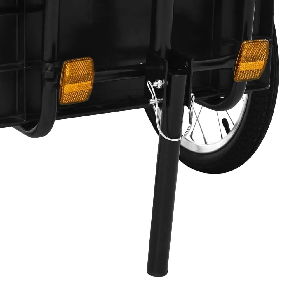 vidaXL Τρέιλερ ποδηλάτου Μπλε 155x60x83 εκ. Ατσάλι