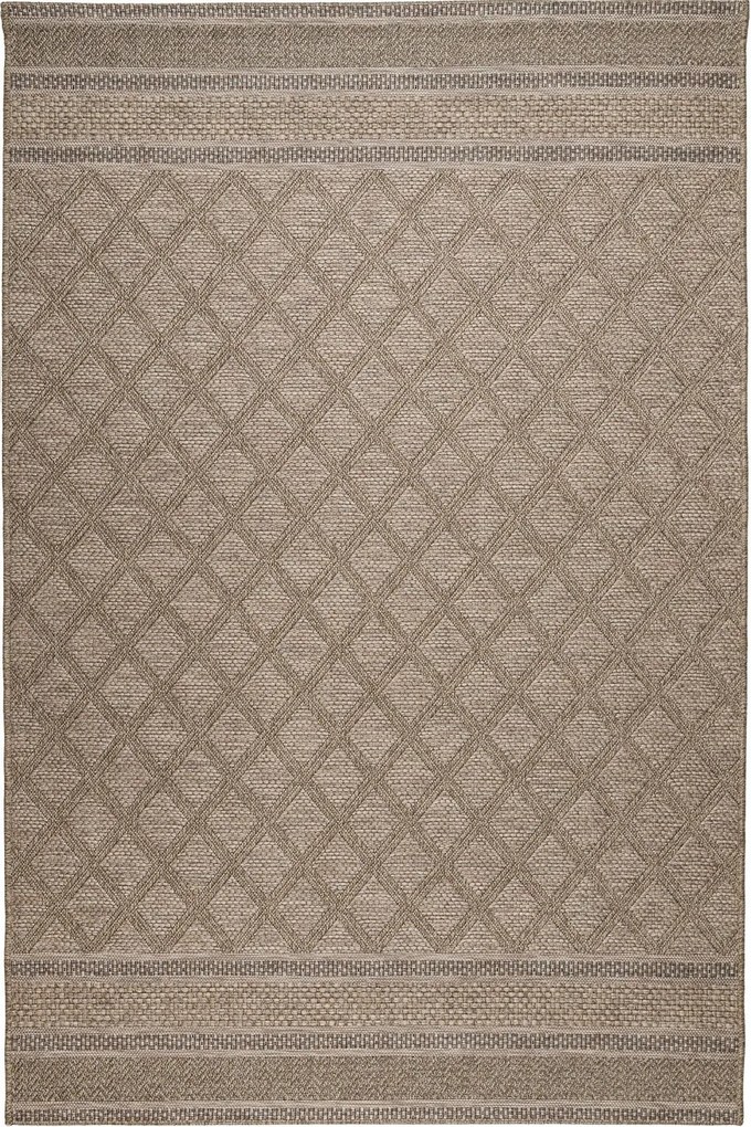 Χαλί Kimolos 623 VH7-Y Beige-Grey Βιοκαρπέτ 80X150cm