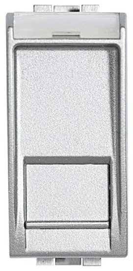 Πρίζα 1 Στοιχείου RJ45 CAT5E UTP Αλουμίνιο Bticino NT4279C5E Legrand-NT4279C5E-Αλουμίνιο NT4279C5E