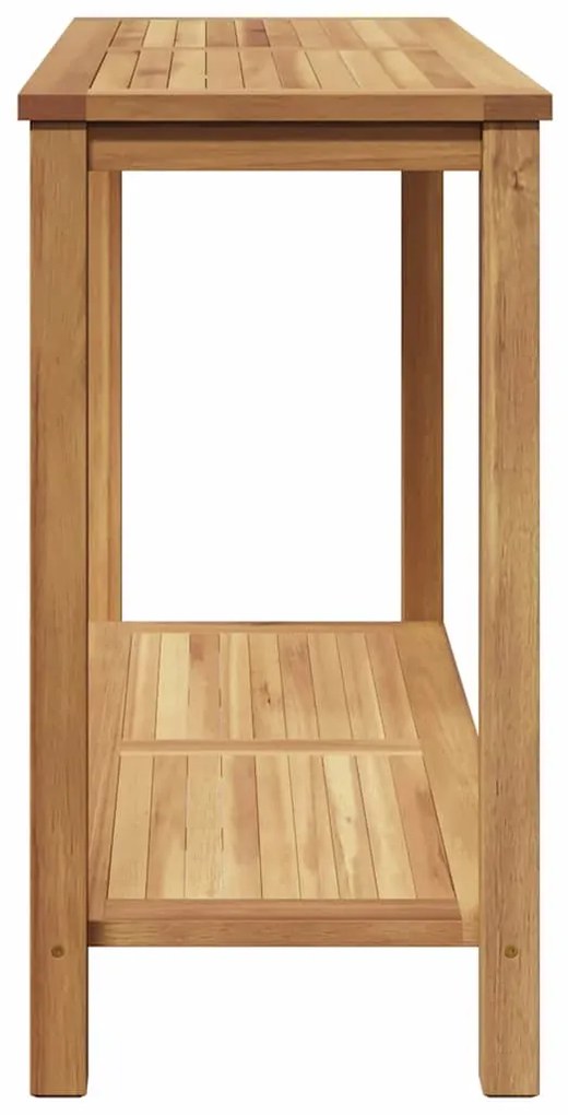 vidaXL Τραπεζάκι σαλονιού Καφέ 110 x 40 x 45 cm Μασίφ ξύλο teak