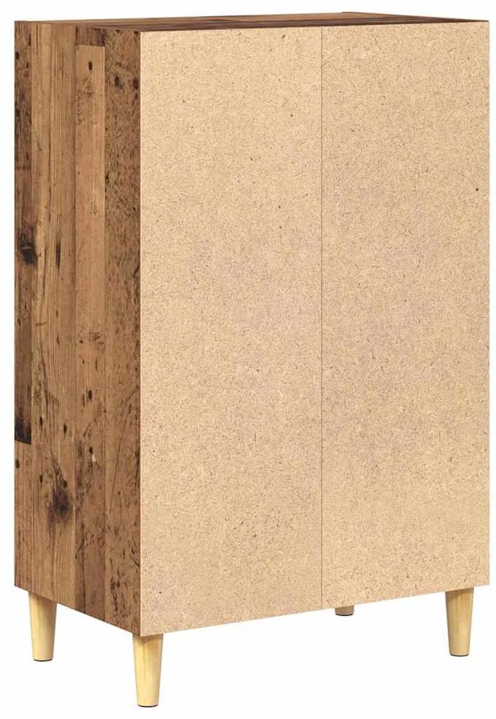 vidaXL Πλαϊνό γραφείο Παλαιό ξύλο 57 x 35 x 89.5 εκ.