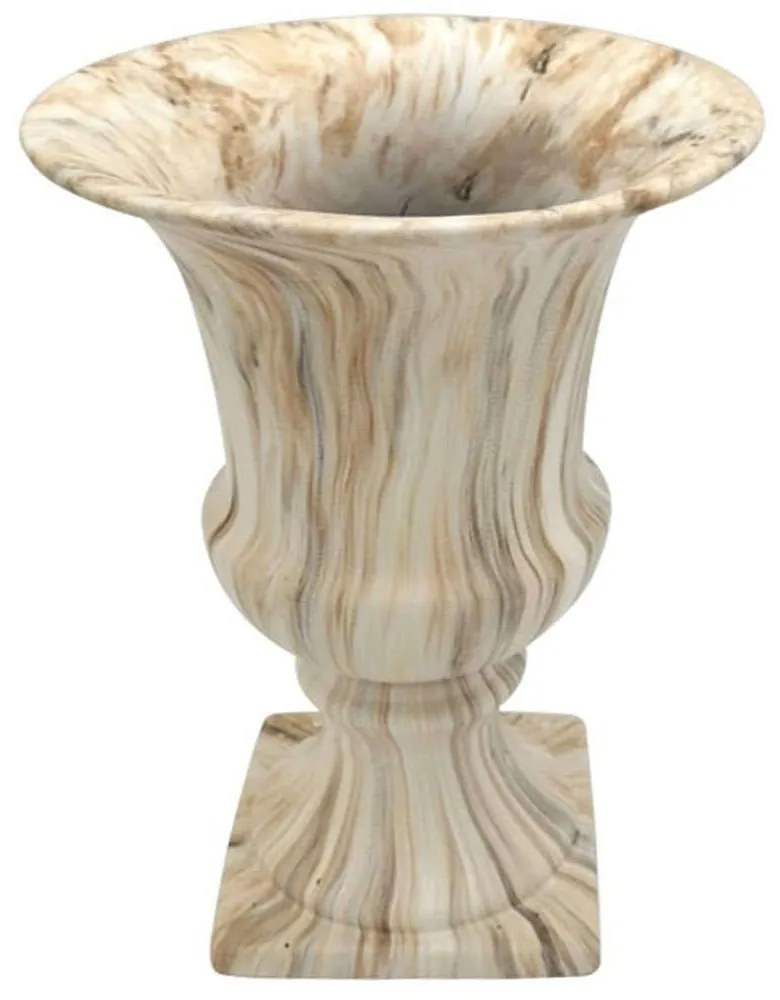 Βάζο Marble Effect 15-00-23761 19x26,5cm Multi Marhome Ceramic