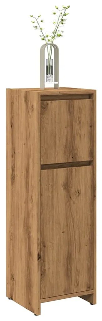 Ντουλάπι Μπάνιου Τεχνίτης Δρυς 30x30x95 εκ. Επεξεργασμένο Ξύλο