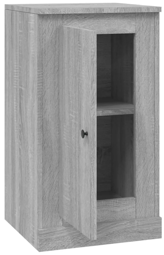 vidaXL Ντουλάπι Sonoma Γκρι 37,5 x 35,5 x 67,5 εκ. Επεξεργασμένο Ξύλο