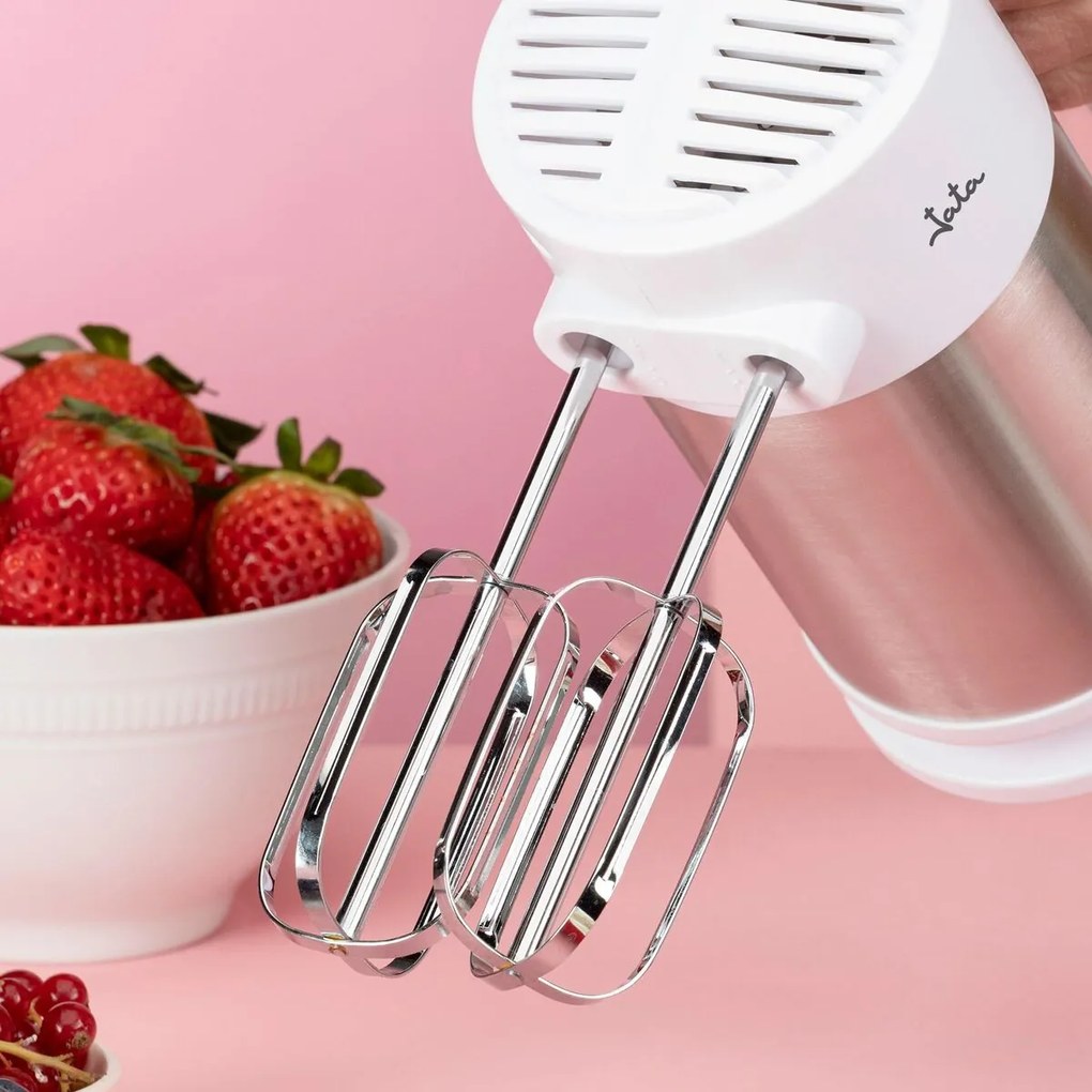 Μπλέντερ/Μίξερ ζαχαροπλαστικής JATA JEMA1240 Λευκό Χάλυβας 400 W