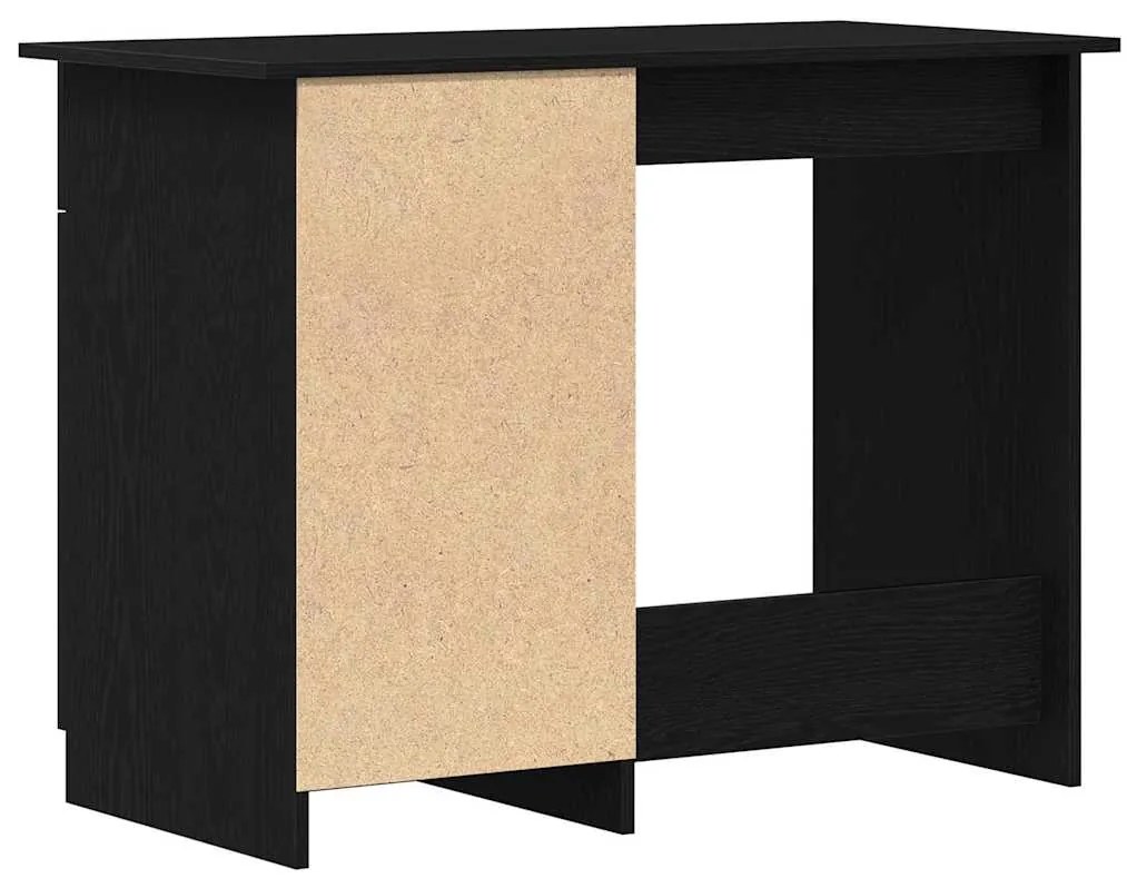 vidaXL Γραφείο Μαύρη δρυς 100 x 50 x 76 εκ. Επεξεργασμένο ξύλο