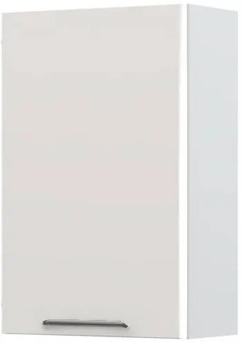 Ντουλάπι κρεμαστό Modena V9-60-1K-Λευκό - Γκρι ανοιχτό