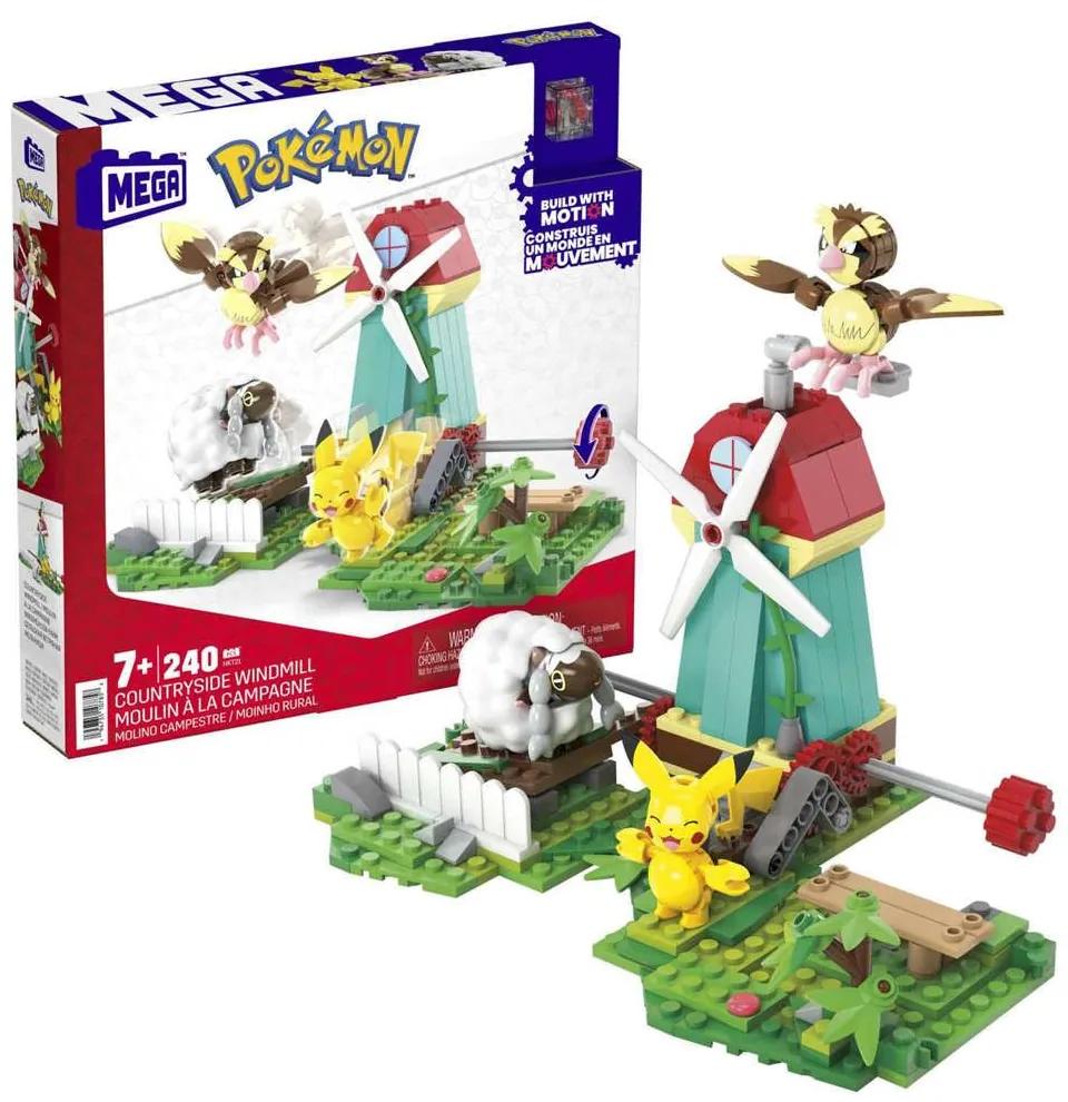 Τουβλάκια Ανεμόμυλος Mega Pokémon HKT21 Multi Mattel