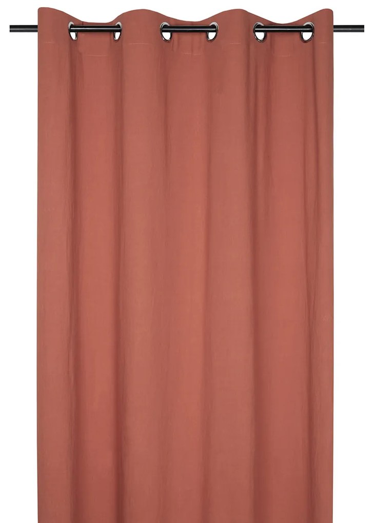 Κουρτίνα (140x260) Με Τρουκς S-F Windsor Terracotta R6A726004