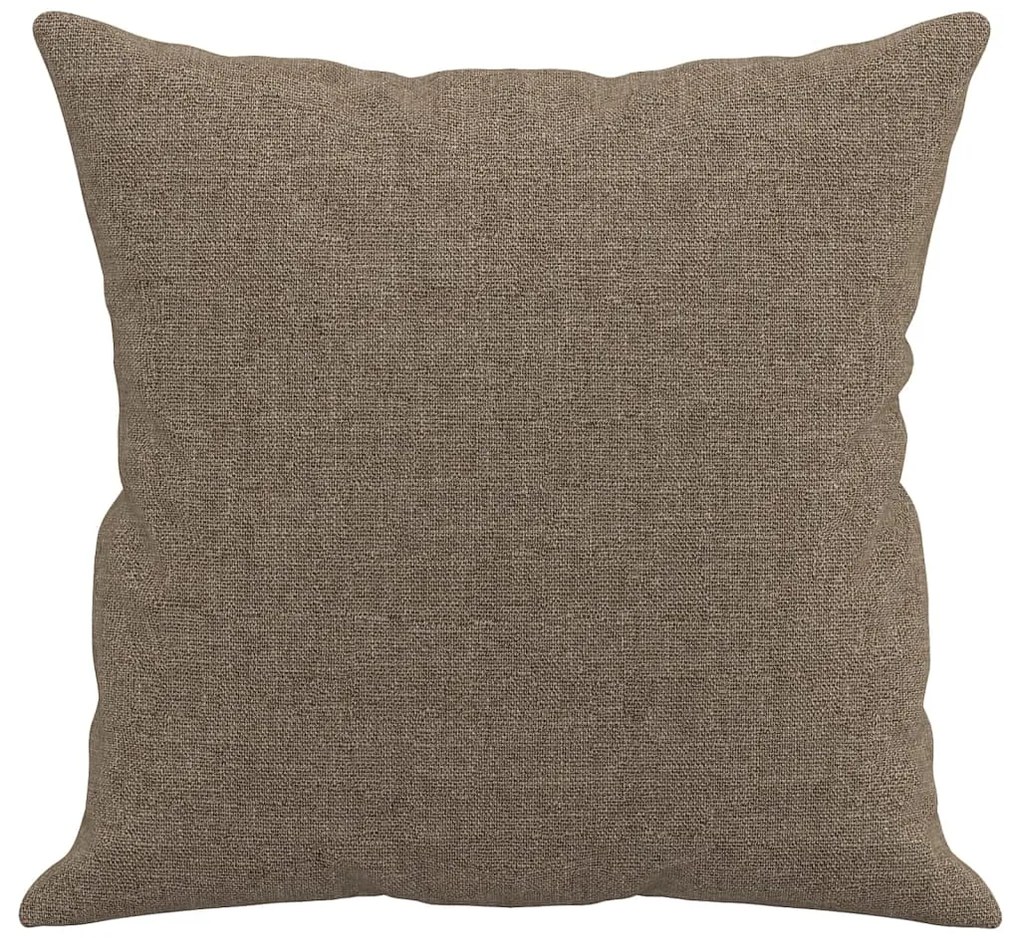 vidaXL Μαξιλάρια Διακοσμητικά 2 τεμ. Taupe 40 x 40 εκ. Υφασμάτινα