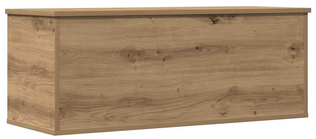 vidaXL κουτί αποθήκευσης  Artisan Oak 90x35x35 εκ, φτιαγμένο από ξύλο
