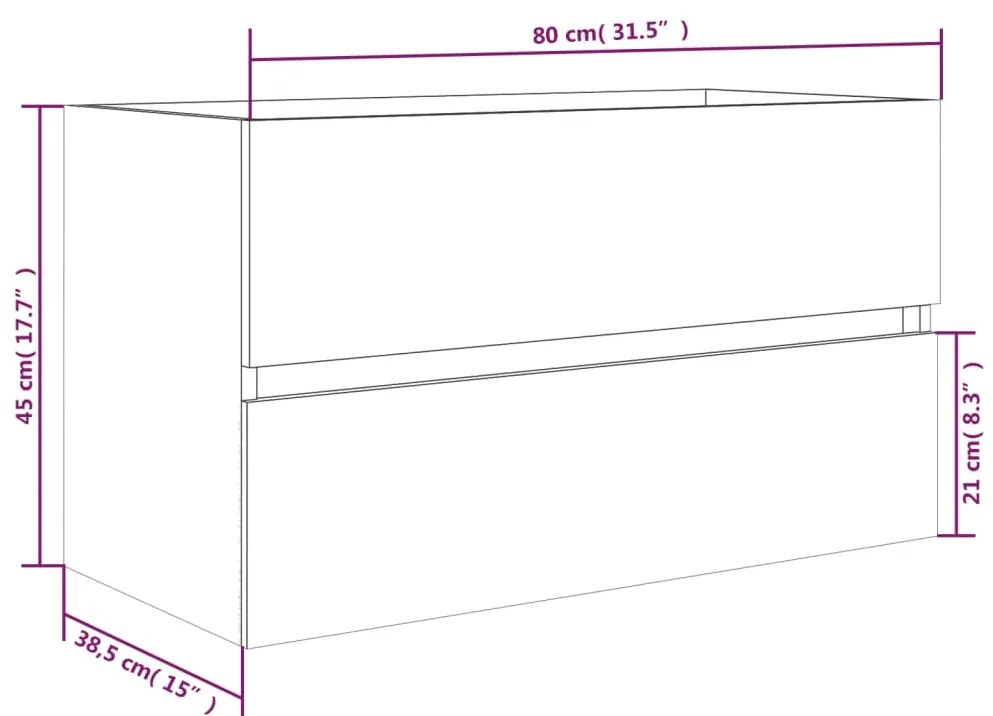 ΝΤΟΥΛΑΠΙ ΝΙΠΤΗΡΑ ΚΑΠΝΙΣΤΗ ΔΡΥΣ 80X38,5X45 ΕΚ. ΕΠΕΞΕΡΓ. ΞΥΛΟ 815651