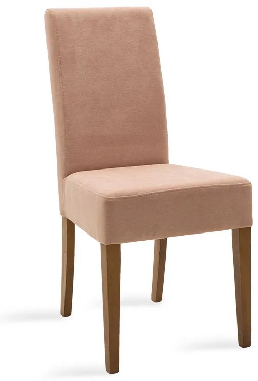 Intrahome Καρέκλα ROCKYA Intrahome ύφασμα σάπιο μήλο-πόδι μασίφ ξύλο καρυδί | SKU: INTRAPA-158111152