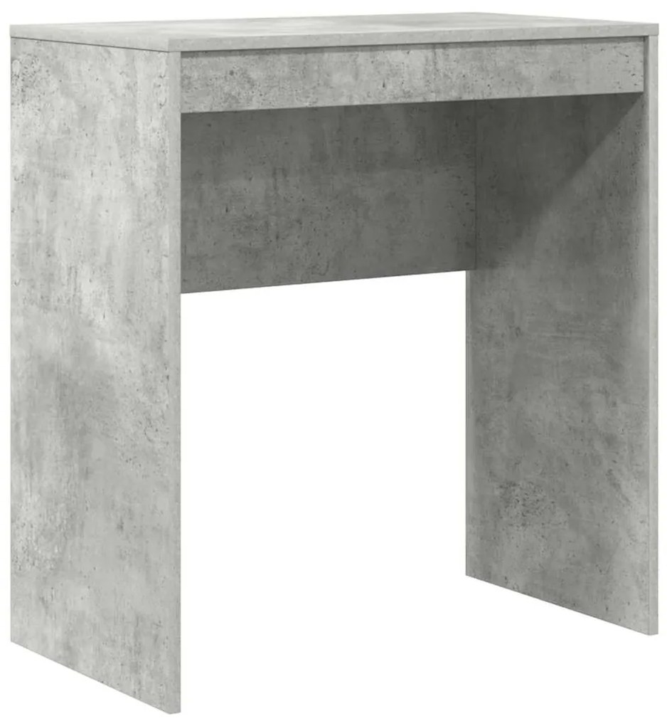 vidaXL Γραφείο Γκρι σκυροδέματος 70 x 40 x 76 εκ. Επεξεργασμένο ξύλο