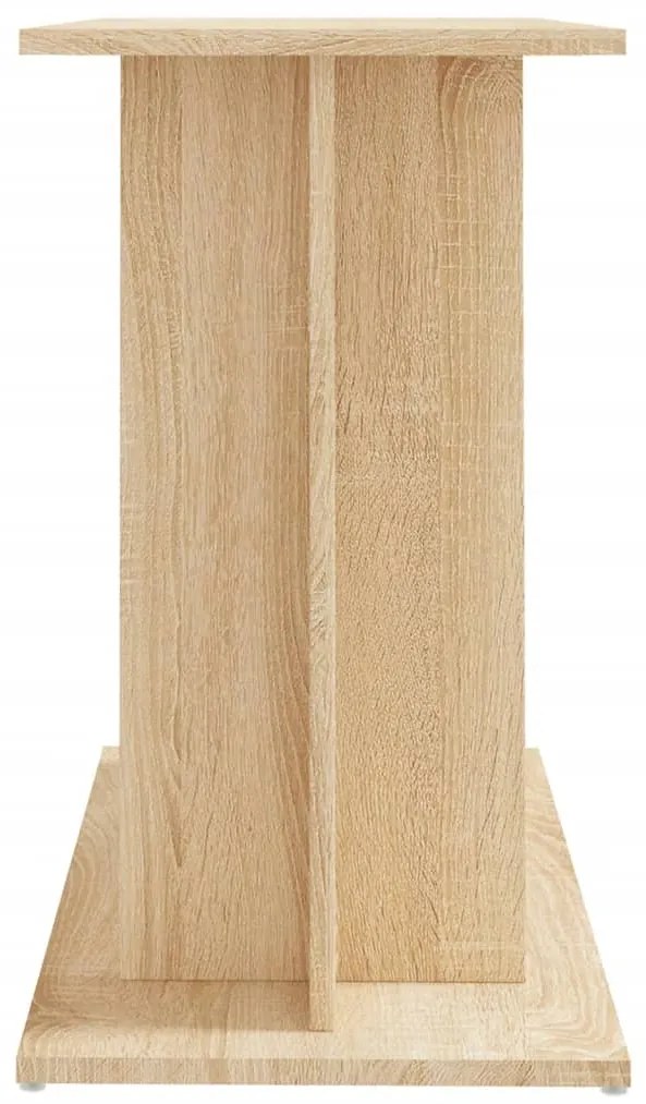 vidaXL Βάση Ενυδρείου Sonoma Δρυς 80x35x60 εκ. από Επεξεργασμένο Ξύλο