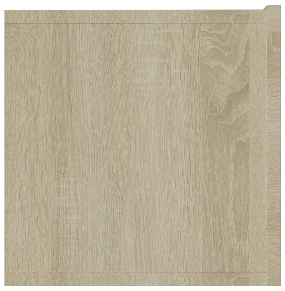 vidaXL Έπιπλο Τηλεόρασης Sonoma Δρυς 80 x 30 x 30 εκ. από Επεξ. Ξύλο