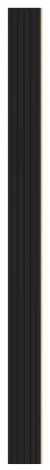 VEVOR Wood Slat Acoustic Panels 8 PCS 96 x 6 inch for Modern Wall Matte Black