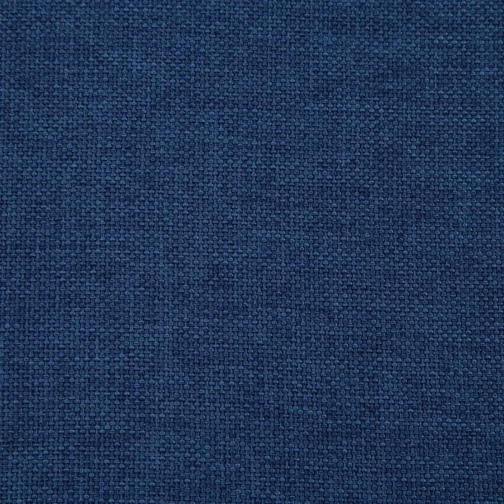 Πάγκος με Αποθηκευτικό Χώρο Μπλε 116 εκ. από Πολυεστέρα - Μπλε
